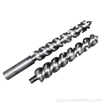 Chrome plated screw for Transparent and rorosive Plastic